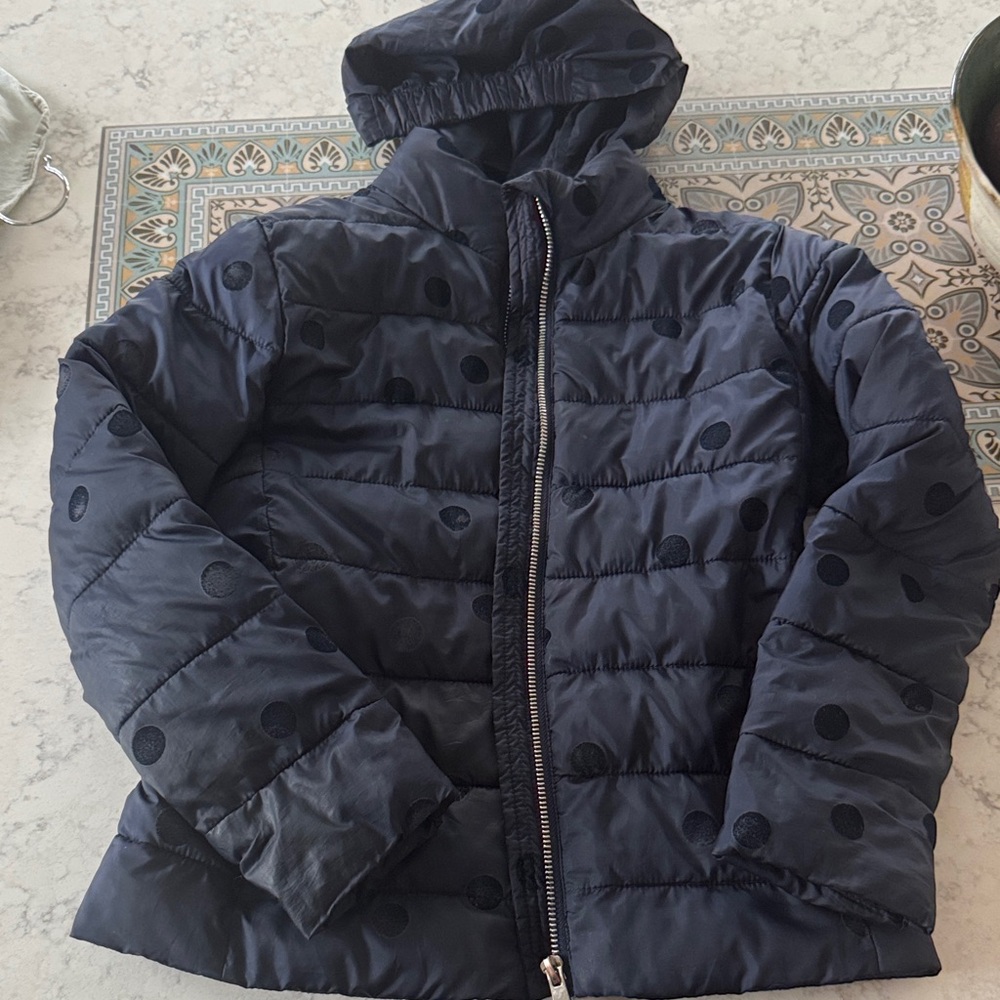 Jacadi Dark Blue Puffer Jacket